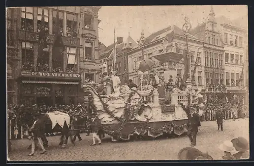 AK Anvers, Cortège des Bijoux, Venise - Le mariage du Doge et de la mer, 1923