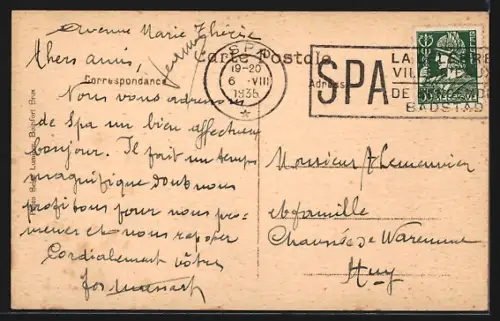 AK Spa, Vallée de la Hoegne, Hôtel du Moulin Thorez, vue d`ensemble