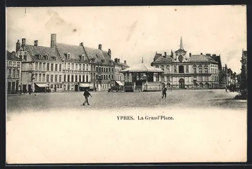 AK Ypres, La Grand`Place