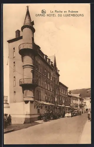 AK La Roche en Ardenne, Grand Hotel du Luxembourg Mme Lahire
