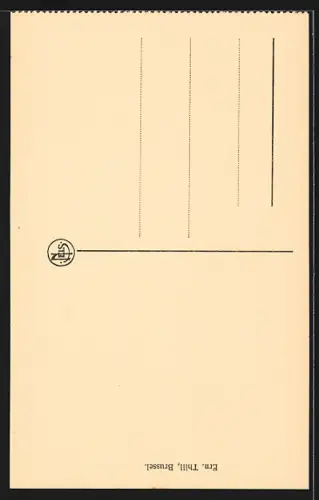 AK Postel, Blick auf ein Haus im Louis XV-Stil