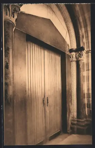 AK Postel, Kerk, Oude romaansche deur, Vroegere ingangsdeur voor het volk