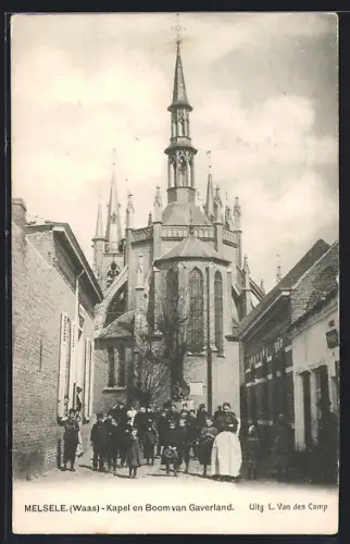 AK Melsele /Waas, Kapel en Boom van Gaverland