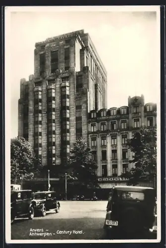 AK Anvers, Century Hotel