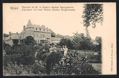 AK Bilsen, Popriété de Mr. le Notaire Hauben Borugmestre