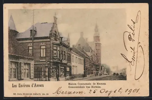 AK Merxem, Maison Communale