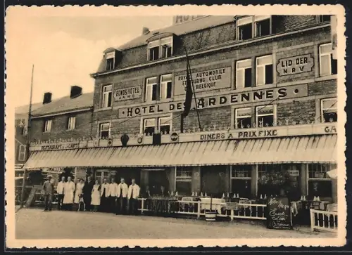 AK Rochefort, Hotel des Ardennes