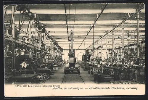 AK Seraing, Etablissements Cockerill, Atelier de mécanique