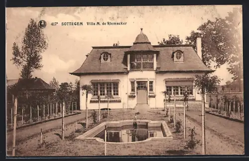 AK Sottegem, Villa M. de Riemacker