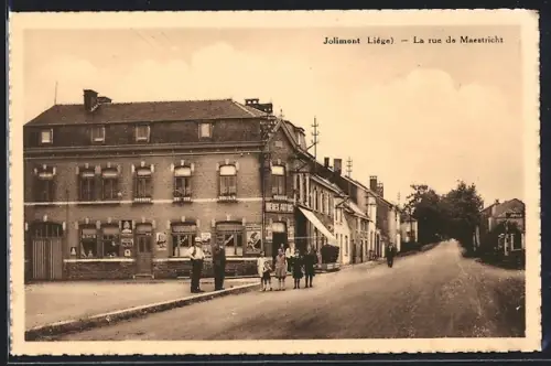 AK Jolimont /Liége, La rue de Maestricht