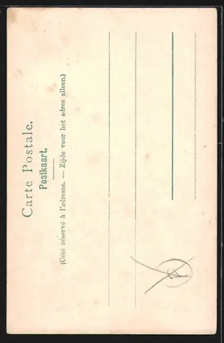 AK Blankenberghe, La rue de l`Eglise