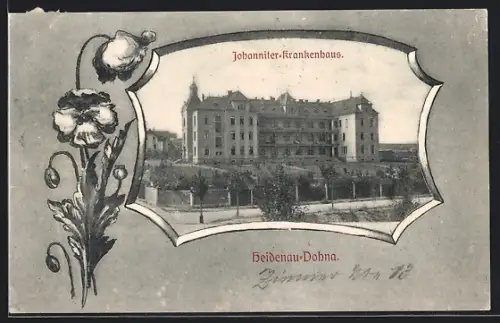 AK Heidenau-Dohna, Johanniter-Krankenhaus im Passepartout