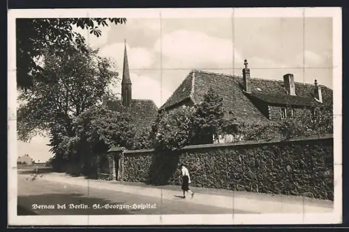 AK Bernau bei Berlin, St.-Georgen-Hospital