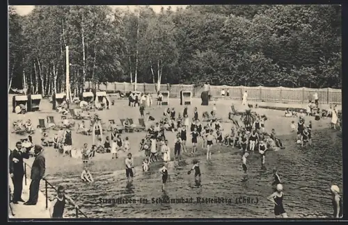 AK Rastenberg /Thür., Strandleben im Schwimmbad