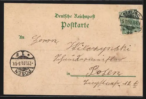 Lithographie Berlin, Neuer Dom