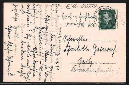 AK Droyssig, Staatliche Bildungs-Anstalten, Anbau 1924-1927