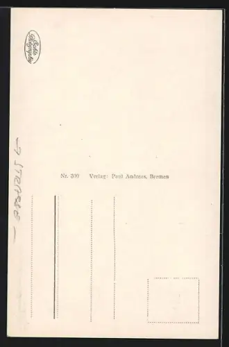 AK Alt-Bremen, Strasse Hinter der Balge