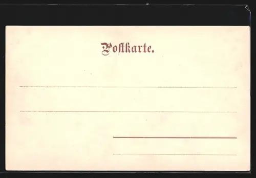 AK Bremen, Fedelhören, Strassenpartie mit Wohnhäusern