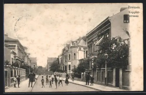 AK Bremen, Partie in der Kepplerstrasse