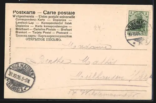 AK Bremen, Partie in der Elsasserstrasse