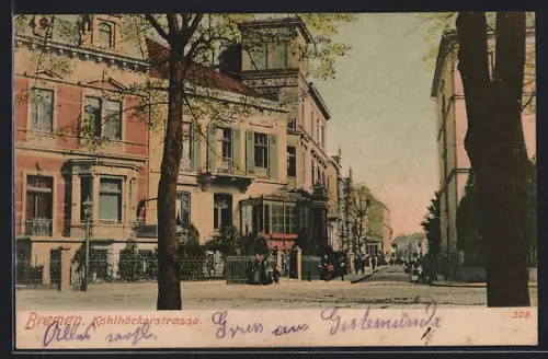 AK Bremen, Partie in der Kohlhöckerstrasse