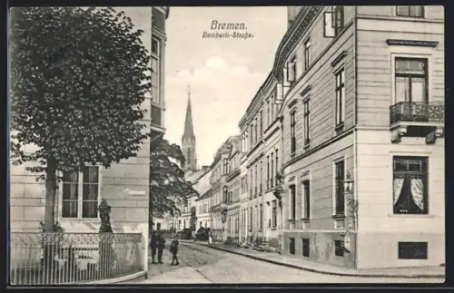 AK Bremen, Partie in der Remberti-Strasse