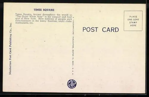 AK New York, NY, Times Square at Night