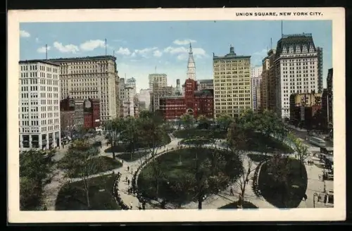 AK New York, NY, Union Square