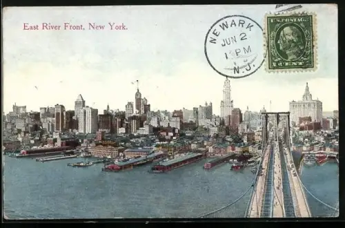 AK New York, NY, East River Front