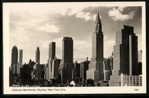 AK New York, NY, Midtown Manhattan Skyline
