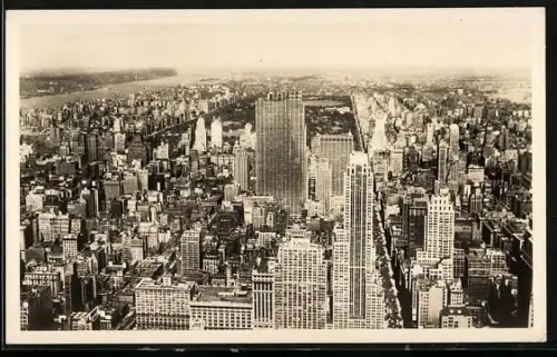 AK New York, NY, North View from the Empire State Building