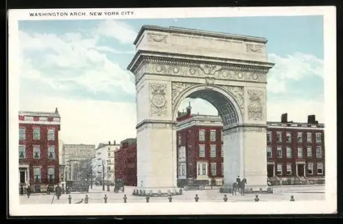 AK New York, NY, Washington Arch