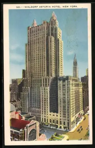 AK New York, NY, Waldorf Astoria Hotel
