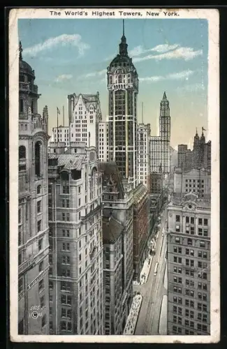 AK New York, NY, The World`s Highest Towers