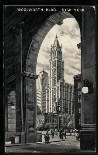 AK New York, NY, Woolworth Building