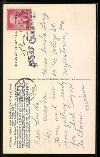 AK New York, NY, Federal Court and Supreme Court Building