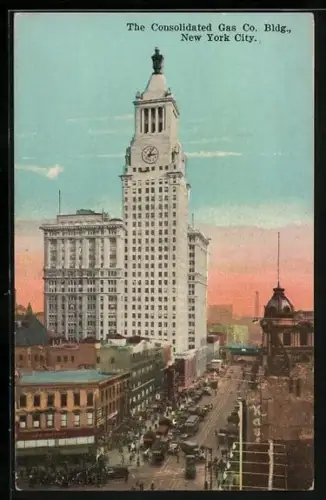 AK New York, NY, The Consolidated Gas Co. Bldg.