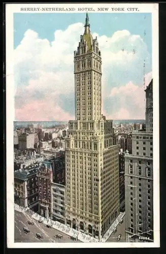 AK New York, NY, Sherry-Netherland Hotel