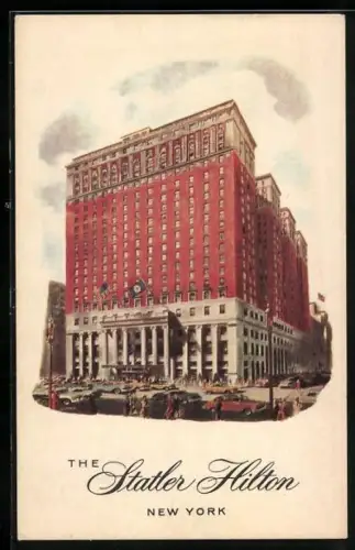 AK New York, NY, The Statler Hilton