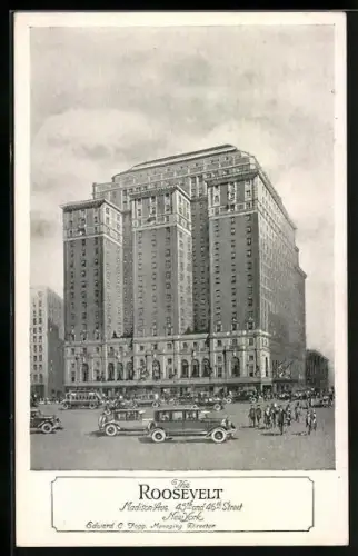 AK New York, NY, The Roosvelt