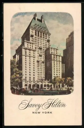 AK New York, NY, Savoy Hilton