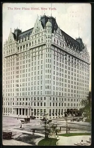 AK New York, NY, The New Plaza Hotel