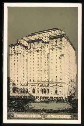 AK New York, NY, The Roosevelt