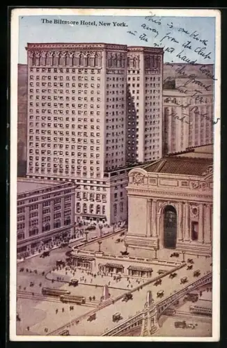 AK New York, NY, The Biltmore Hotel