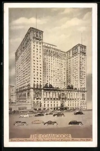 AK New York, NY, The Commodore
