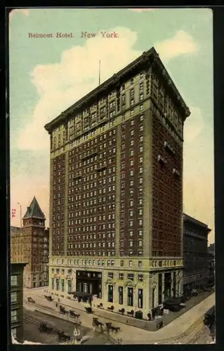 AK New York, NY, Belmont Hotel, Park Ave. & 42nd St.