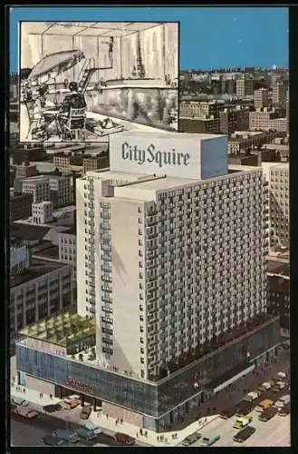 AK New York, NY, City Squire Motor Inn, Broadway, 51st-52nd Streets