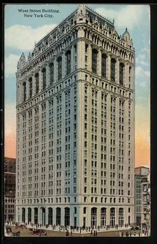 AK New York, NY, West Street Building