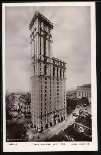 AK New York, NY, Times Building