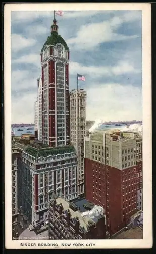 AK New York, NY, Singer Building